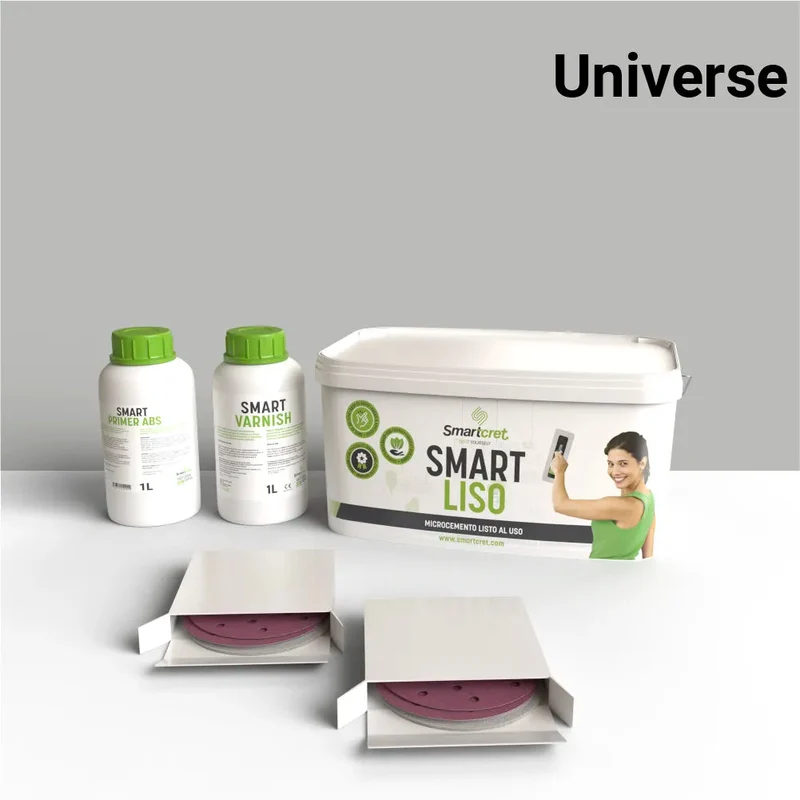 Kit de microcemento para chimenea