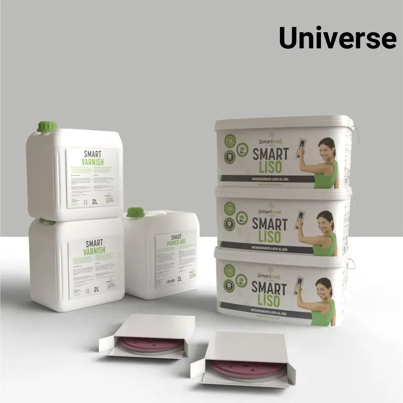 Kit de microcemento para chimenea