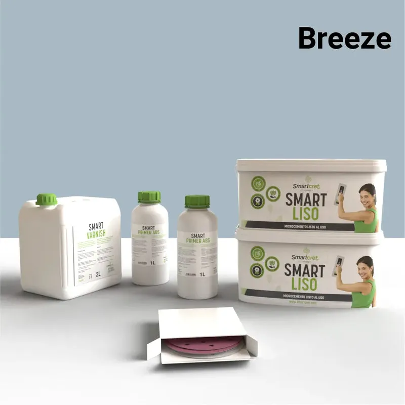 Kit de microcemento para paredes