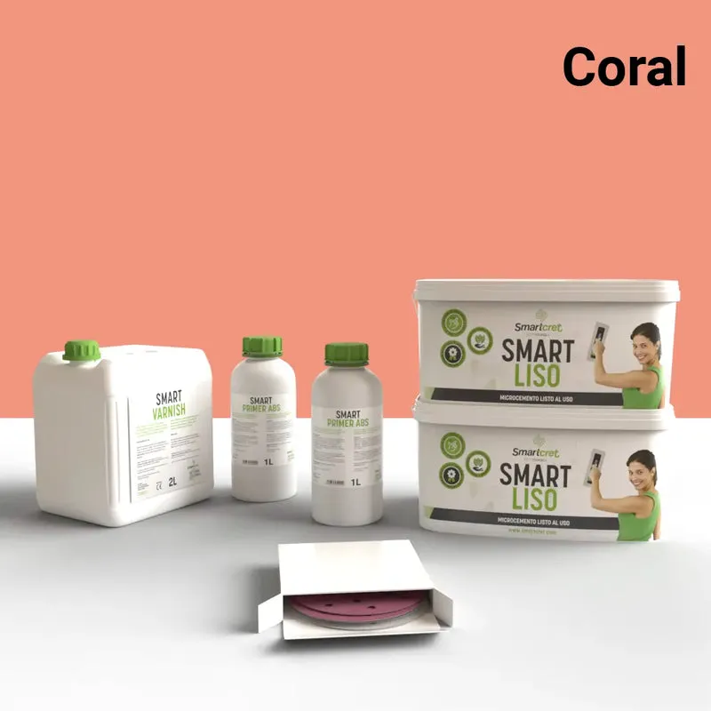 Kit de microcemento para paredes