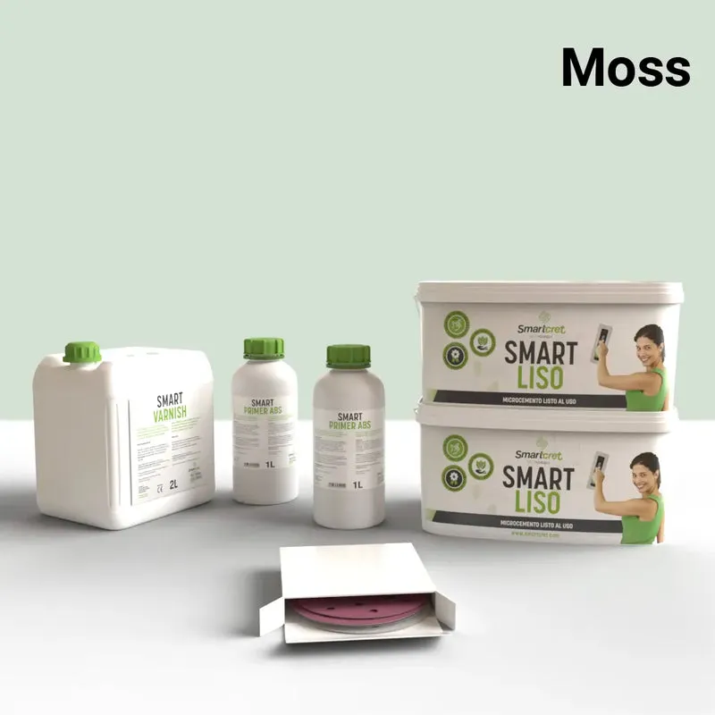 Kit de microcemento para paredes