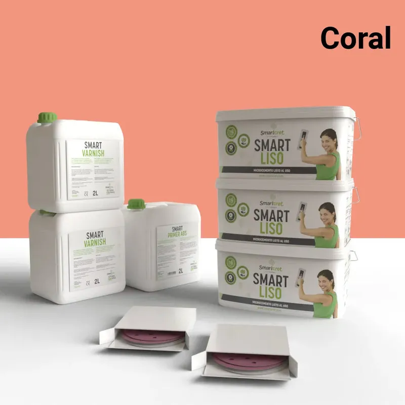 Kit de microcemento para paredes