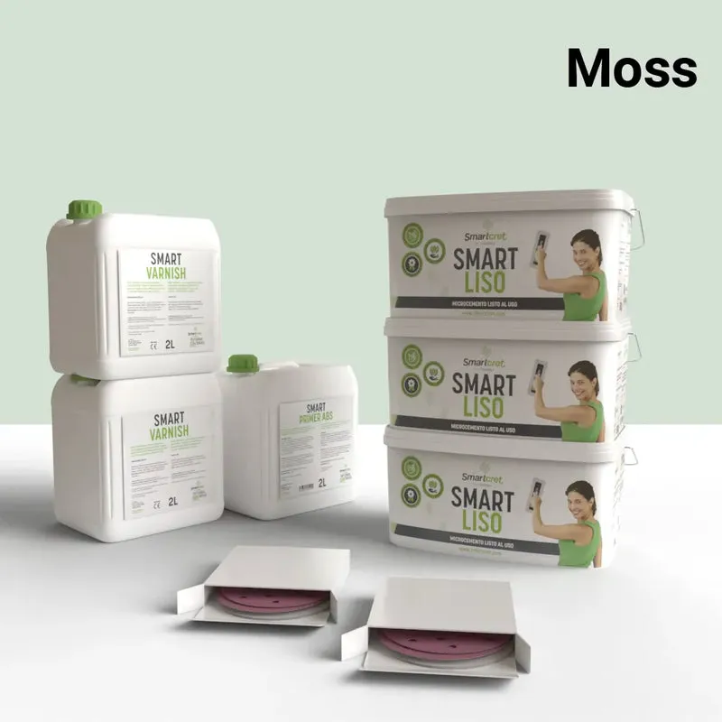 Kit de microcemento para paredes