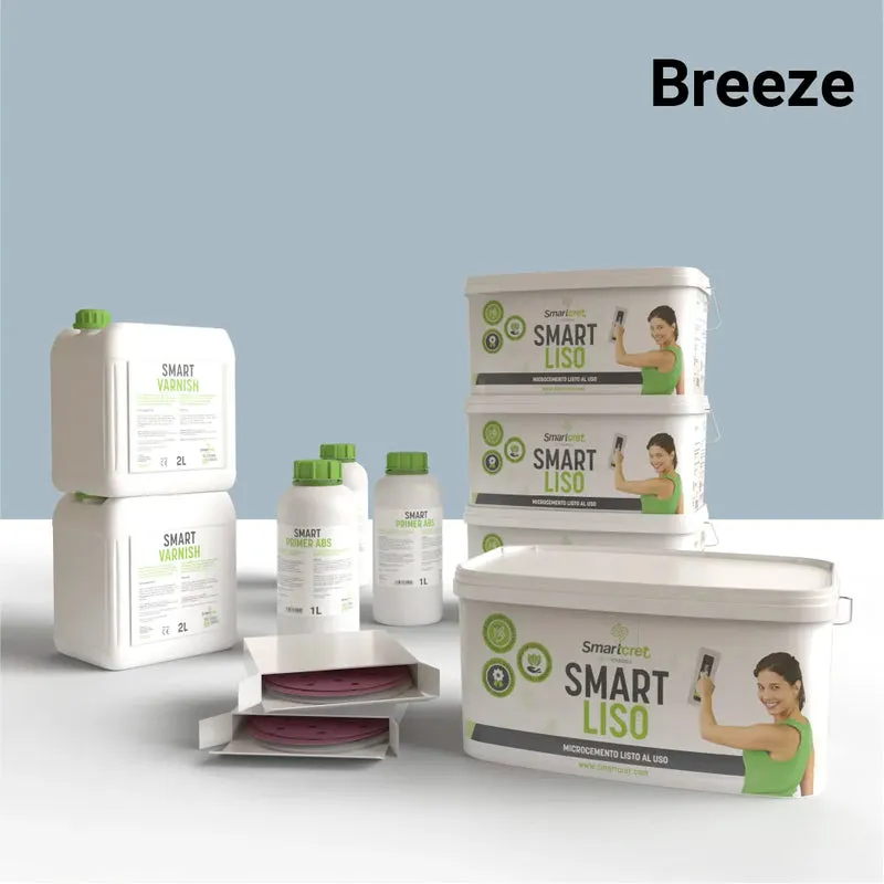 Kit de microcemento para paredes