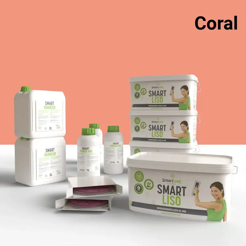 Kit de microcemento para paredes