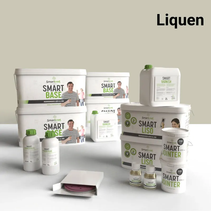 Kit de microcemento para paredes