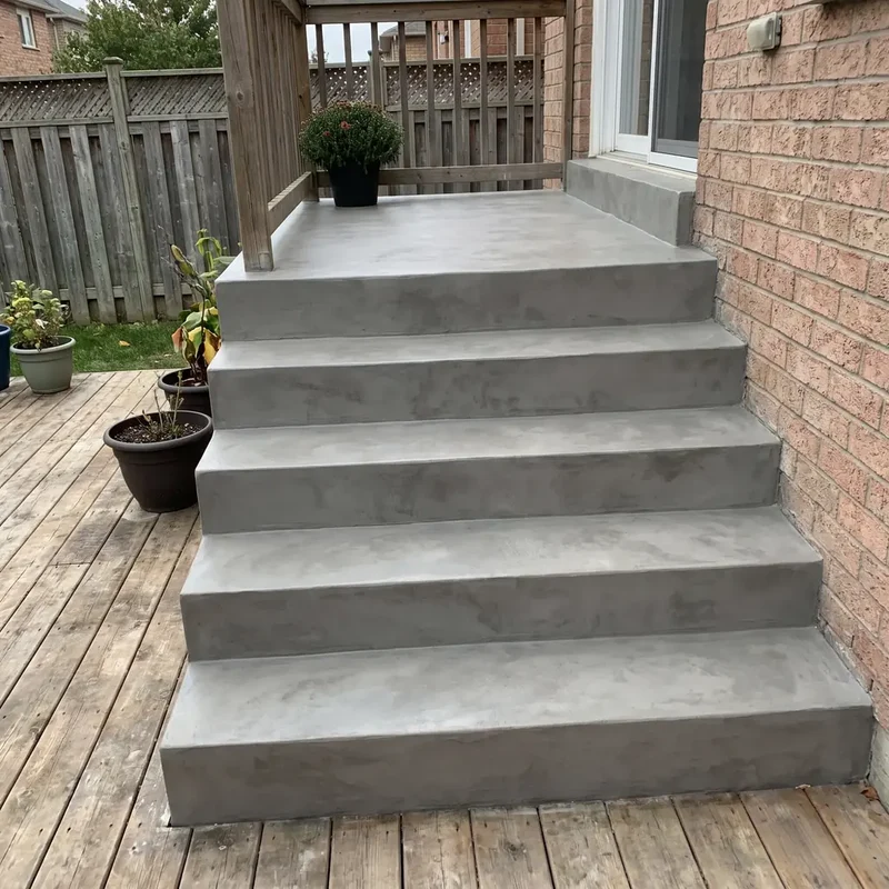 Kit de microcemento para suelos de exterior