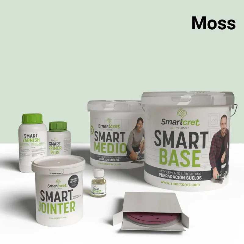 Kit de microcemento para suelos de exterior