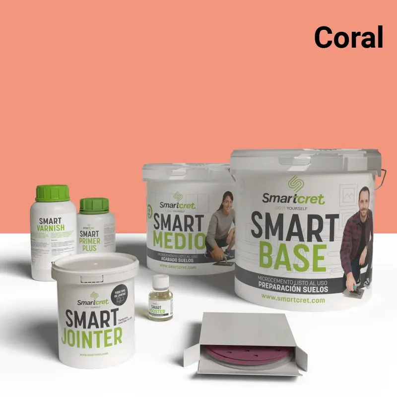 Kit de microcemento para suelos de exterior