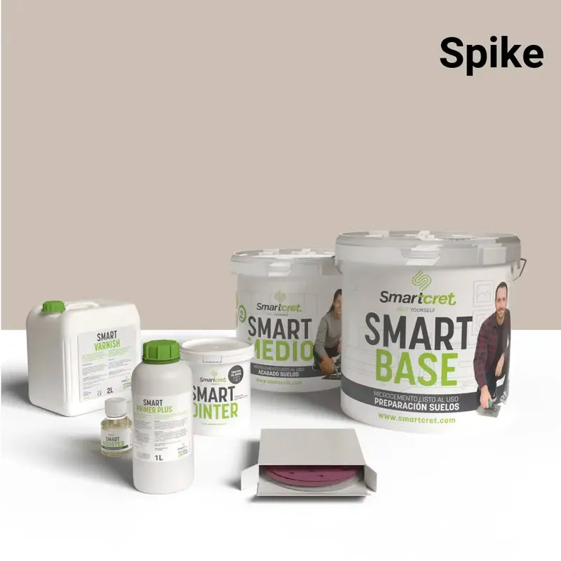 Kit de microcemento para suelos de exterior