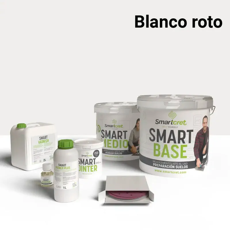 Kit de microcemento para suelos de exterior