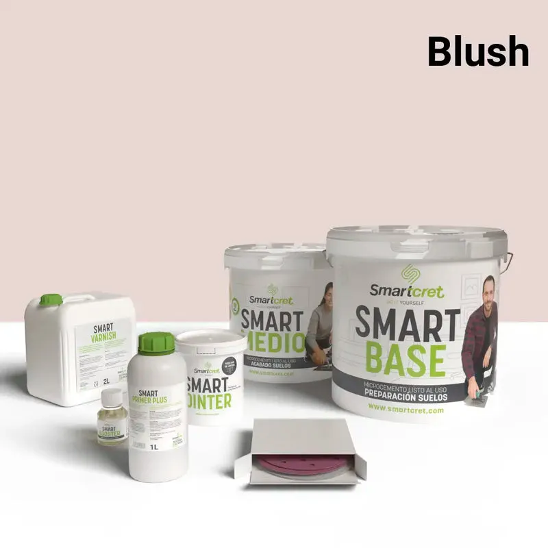 Kit de microcemento para suelos de exterior