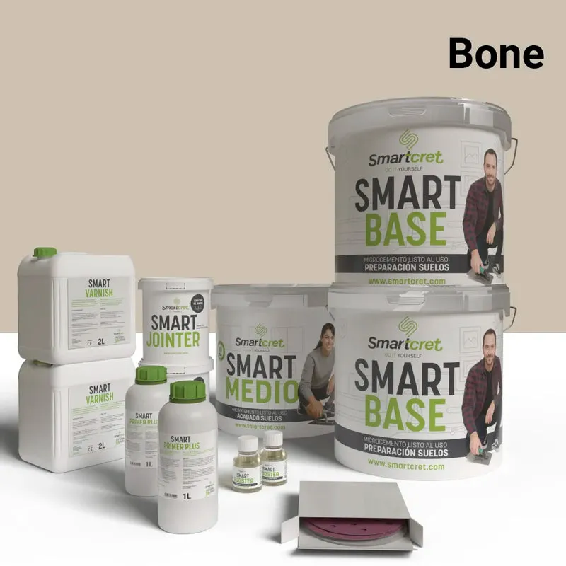 Kit de microcemento para suelos de exterior