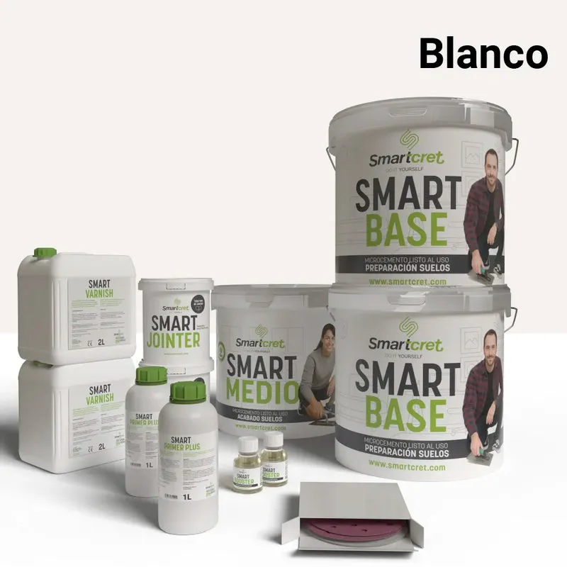 Kit de microcemento para suelos de exterior