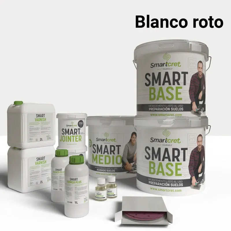 Kit de microcemento para suelos de exterior
