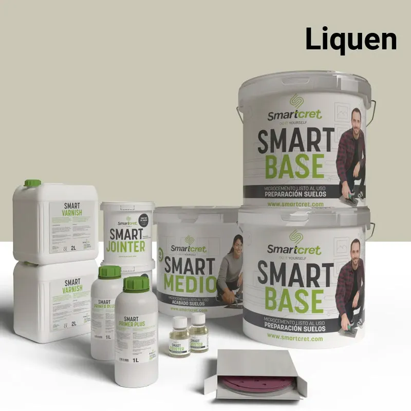 Kit de microcemento para suelos de exterior