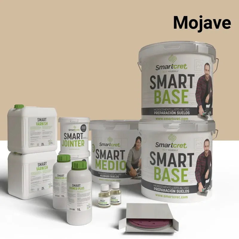 Kit de microcemento para suelos de exterior