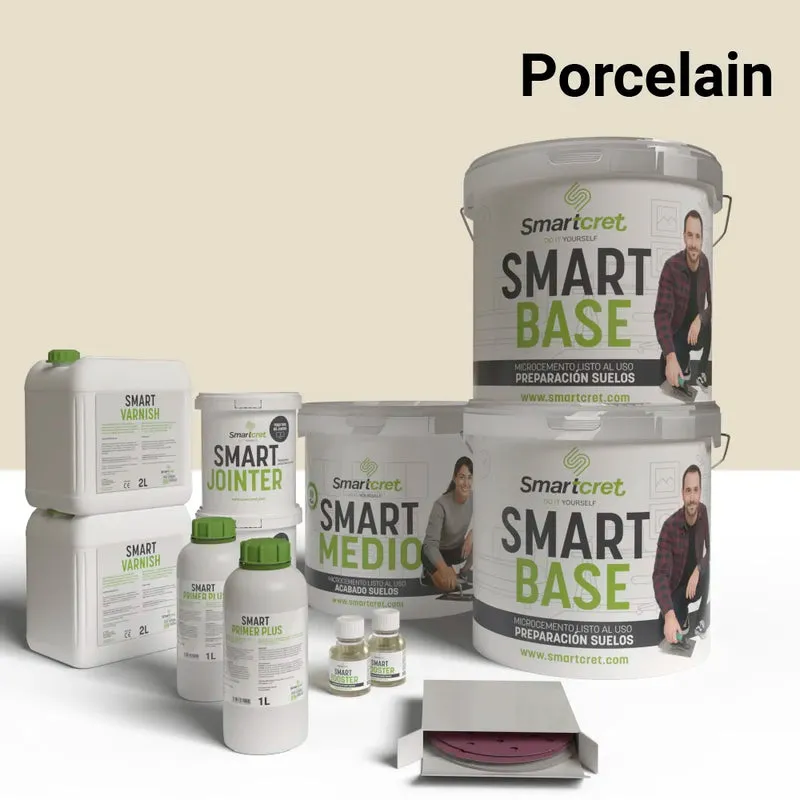 Kit de microcemento para suelos de exterior