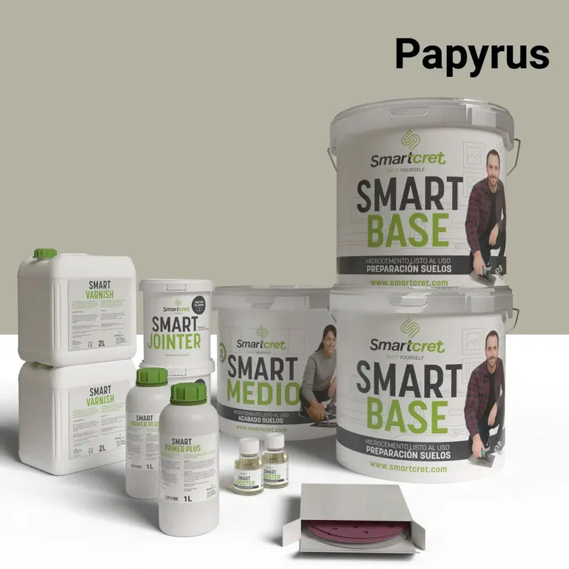 Kit de microcemento para suelos de exterior