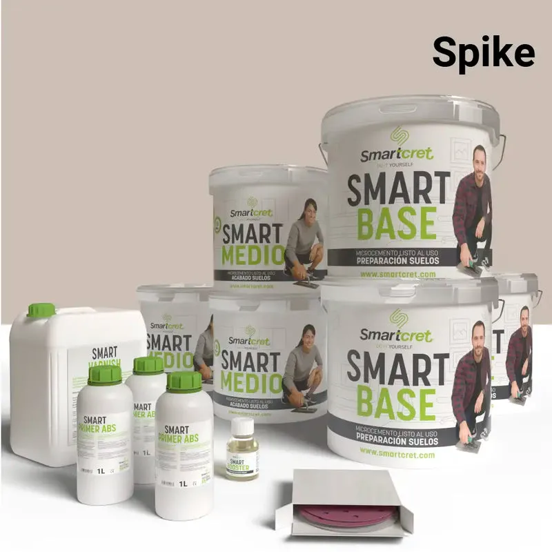 Kit de microcemento para suelos de exterior