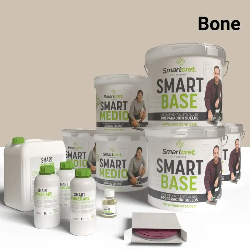 Kit de microcemento para suelos de exterior