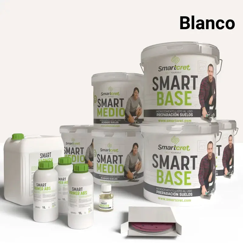 Kit de microcemento para suelos de exterior