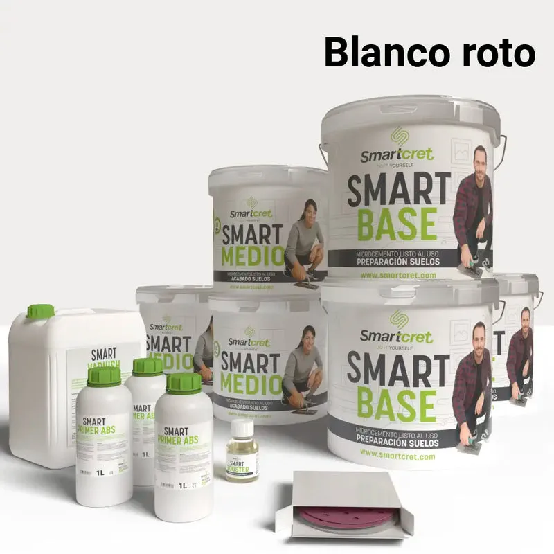 Kit de microcemento para suelos de exterior