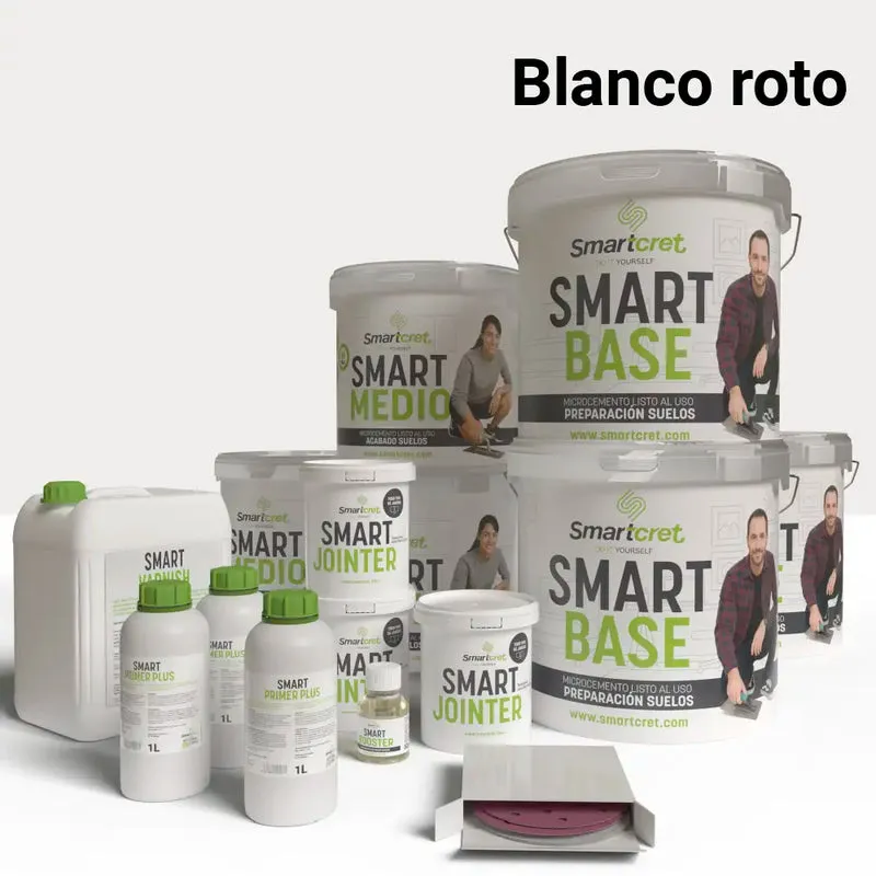 Kit de microcemento para suelos de exterior