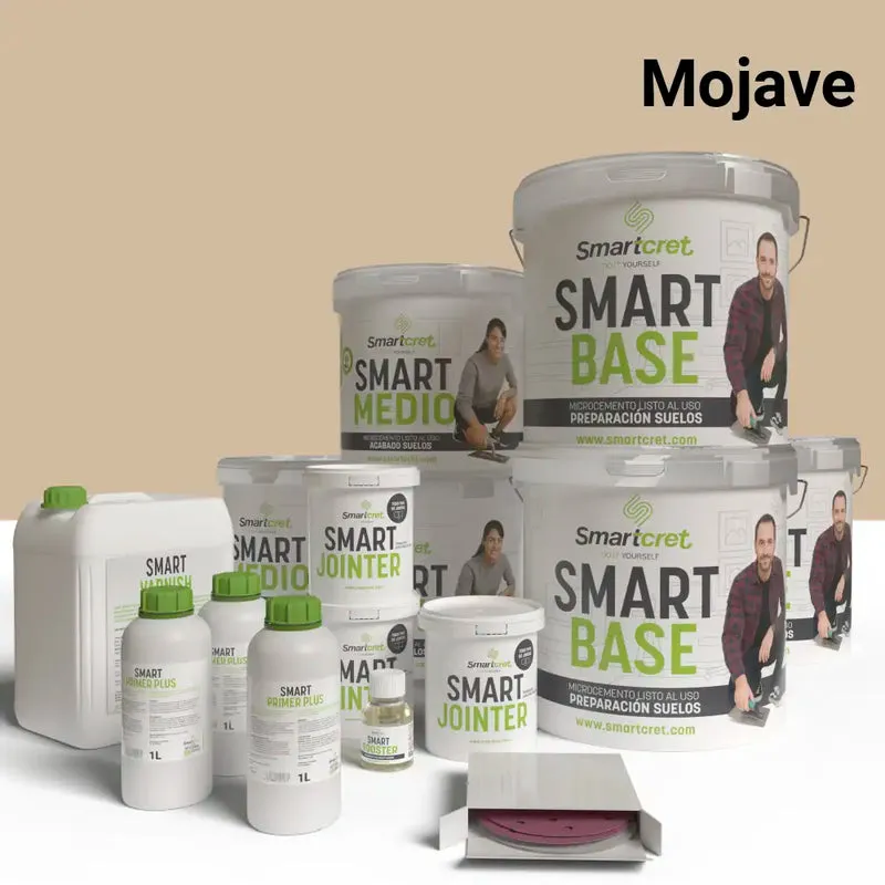 Kit de microcemento para suelos de exterior