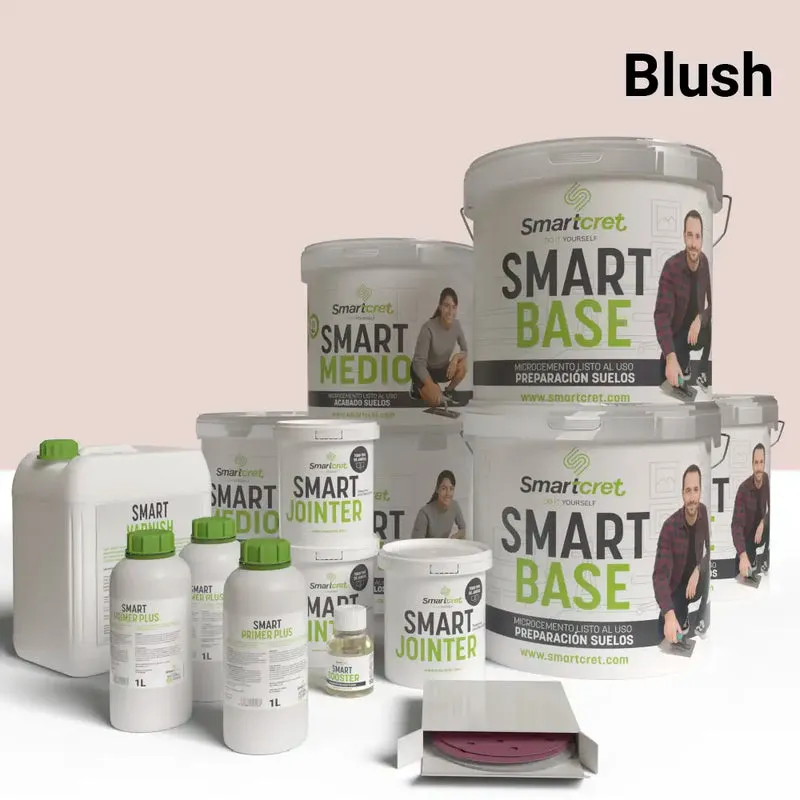 Kit de microcemento para suelos de exterior