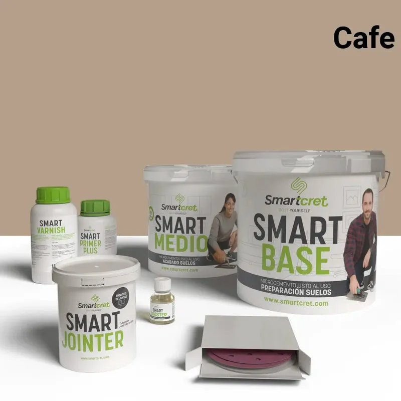 Kit de microcemento para suelos y escaleras