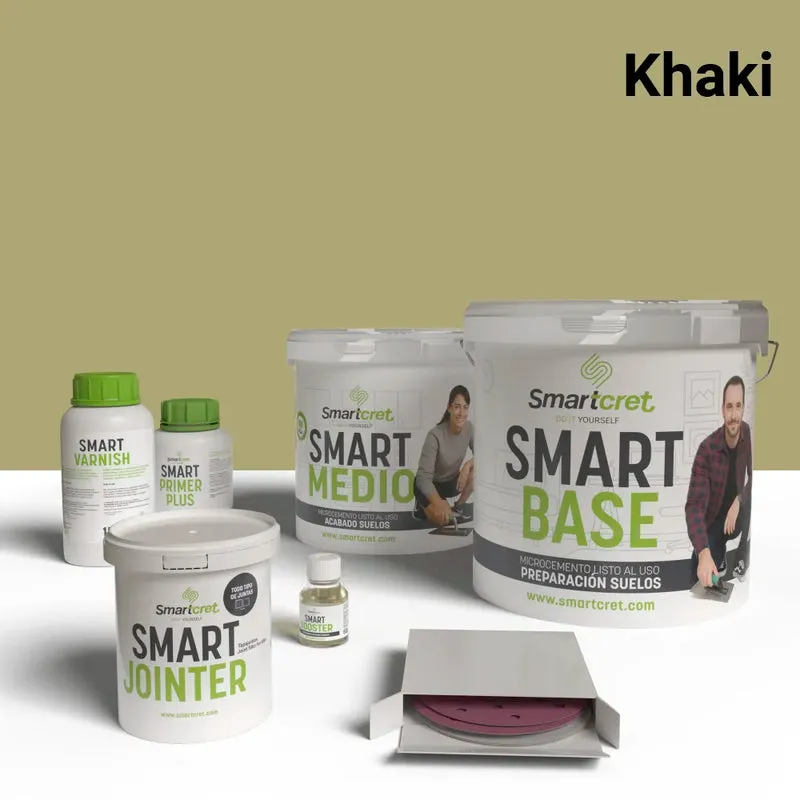 Kit de microcemento para suelos y escaleras