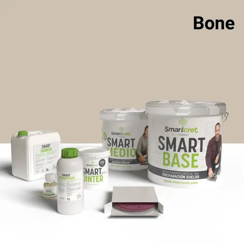 Kit de microcemento para suelos y escaleras