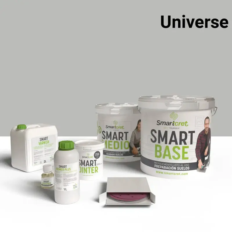Kit de microcemento para suelos y escaleras