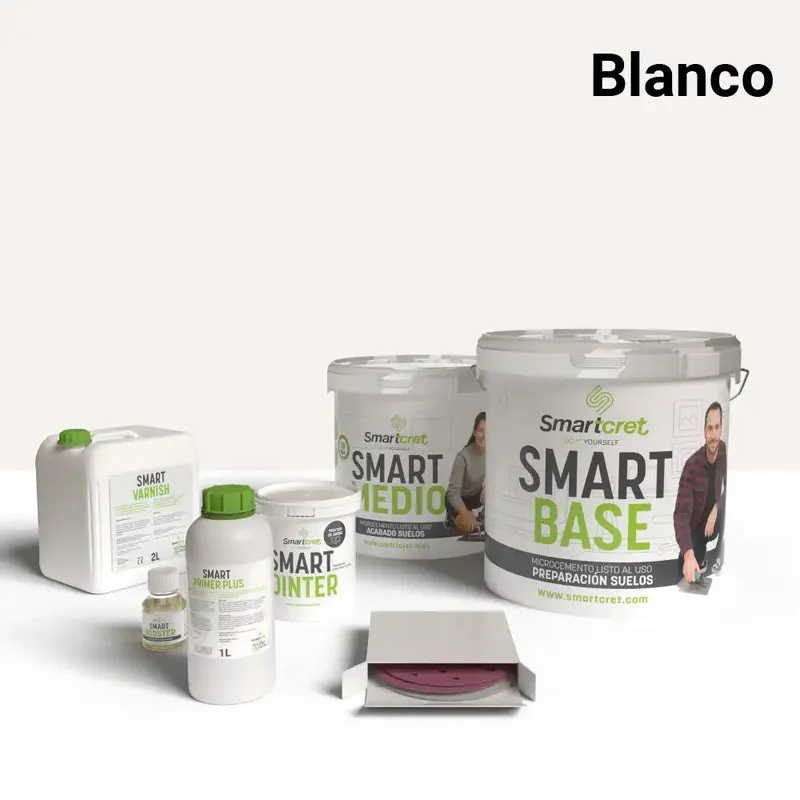 Kit de microcemento para suelos y escaleras