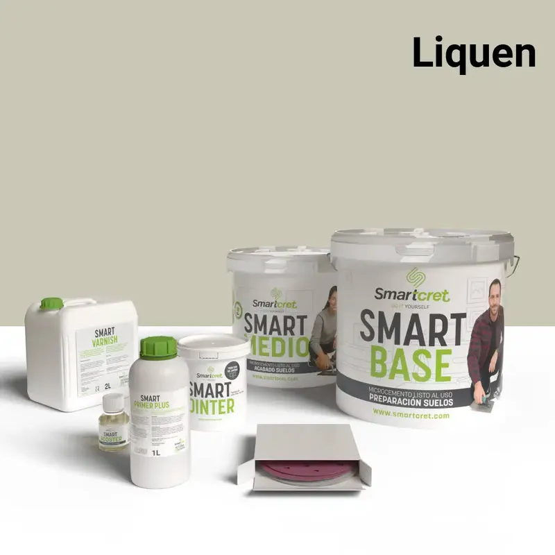 Kit de microcemento para suelos y escaleras