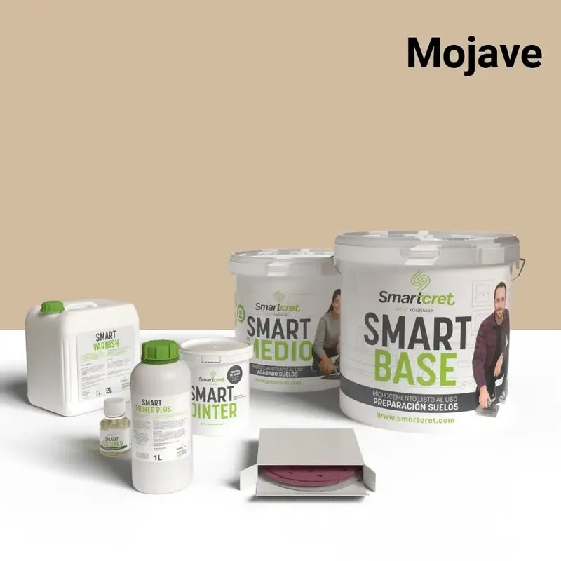 Kit de microcemento para suelos y escaleras
