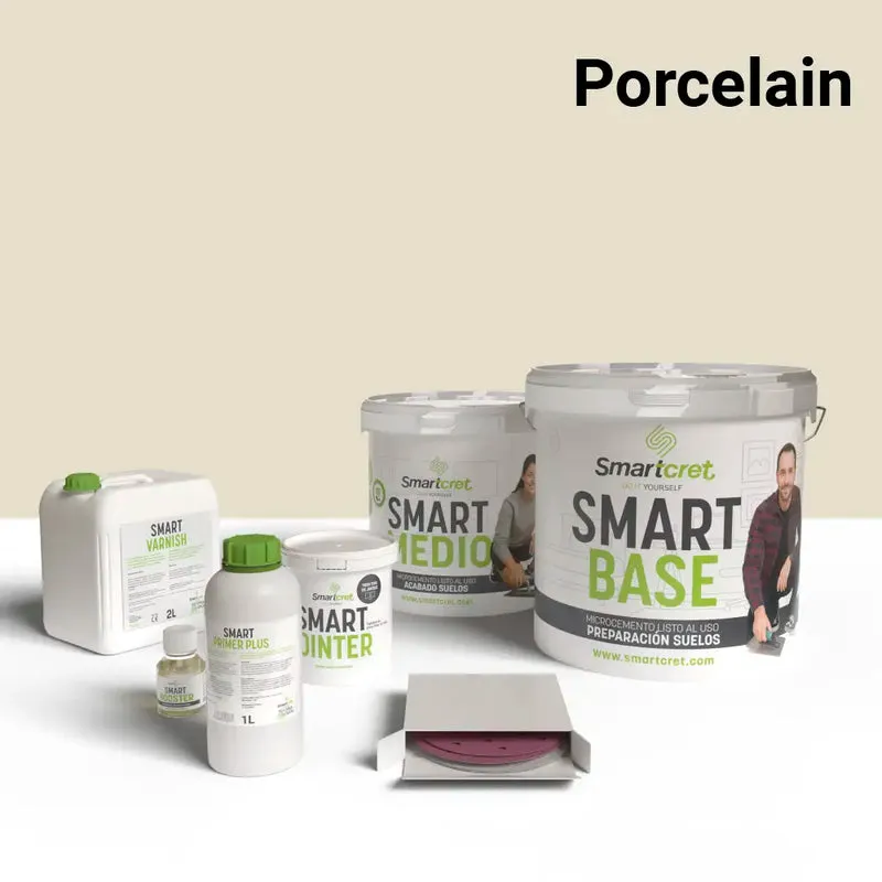 Kit de microcemento para suelos y escaleras