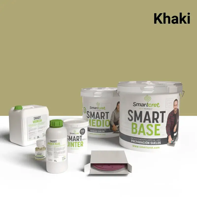 Kit de microcemento para suelos y escaleras