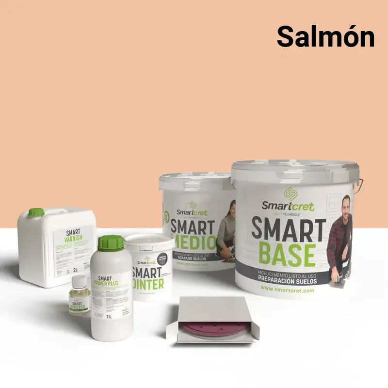 Kit de microcemento para suelos y escaleras