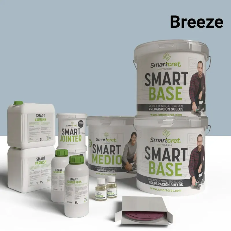 Kit de microcemento para suelos y escaleras