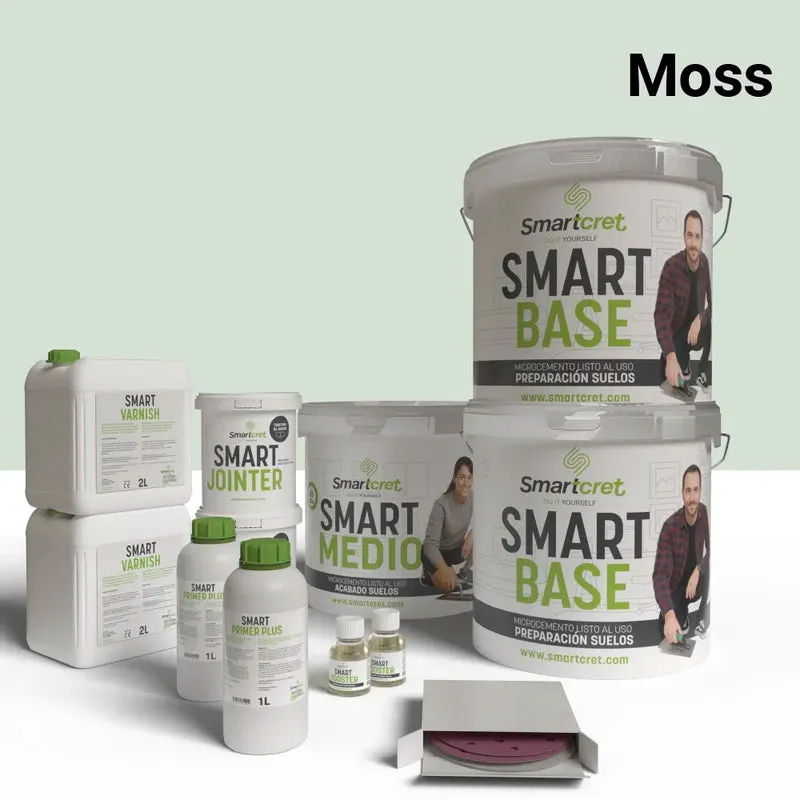 Kit de microcemento para suelos y escaleras