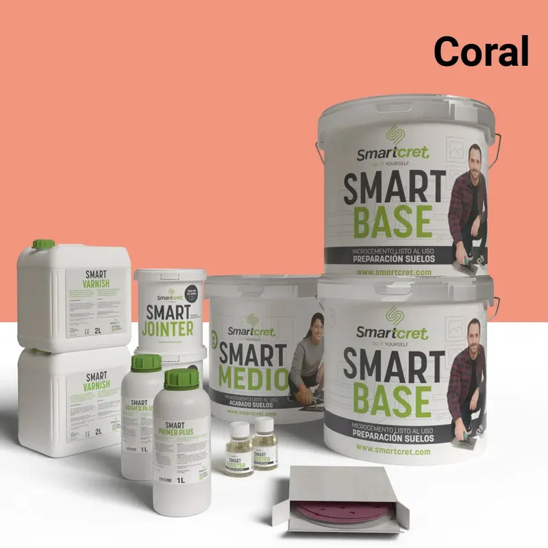 Kit de microcemento para suelos y escaleras