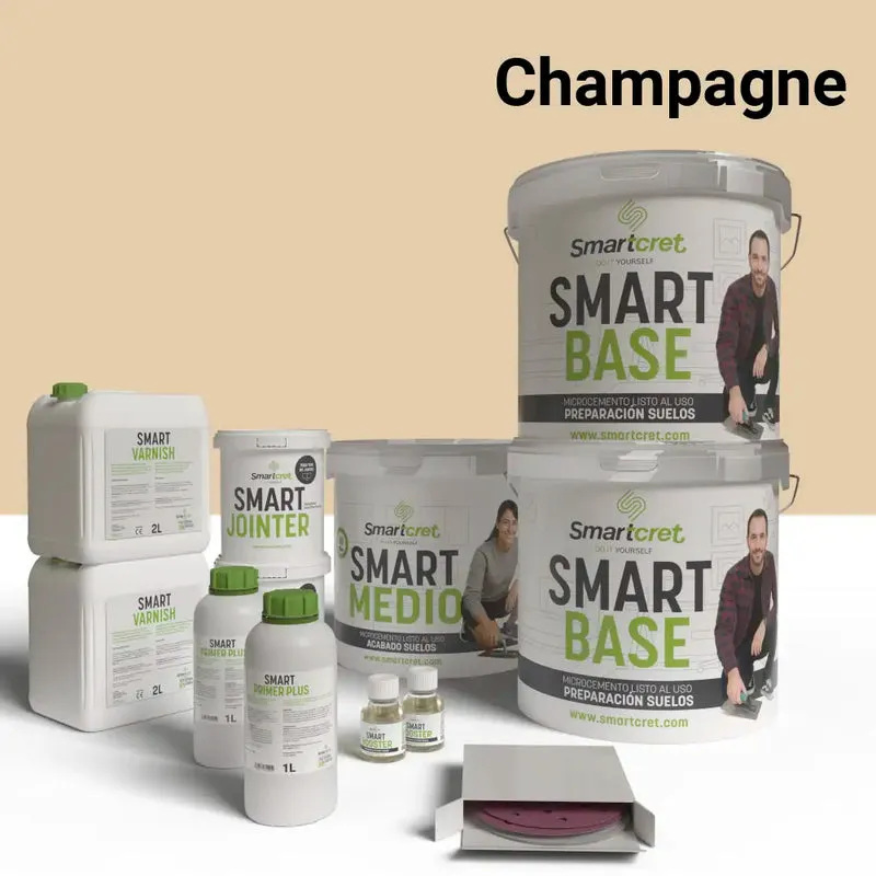 Kit de microcemento para suelos y escaleras
