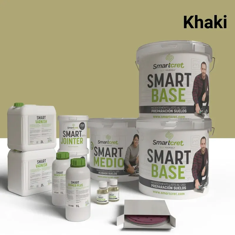 Kit de microcemento para suelos y escaleras
