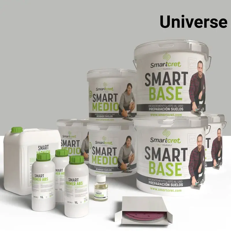 Kit de microcemento para suelos y escaleras