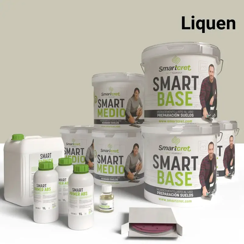 Kit de microcemento para suelos y escaleras