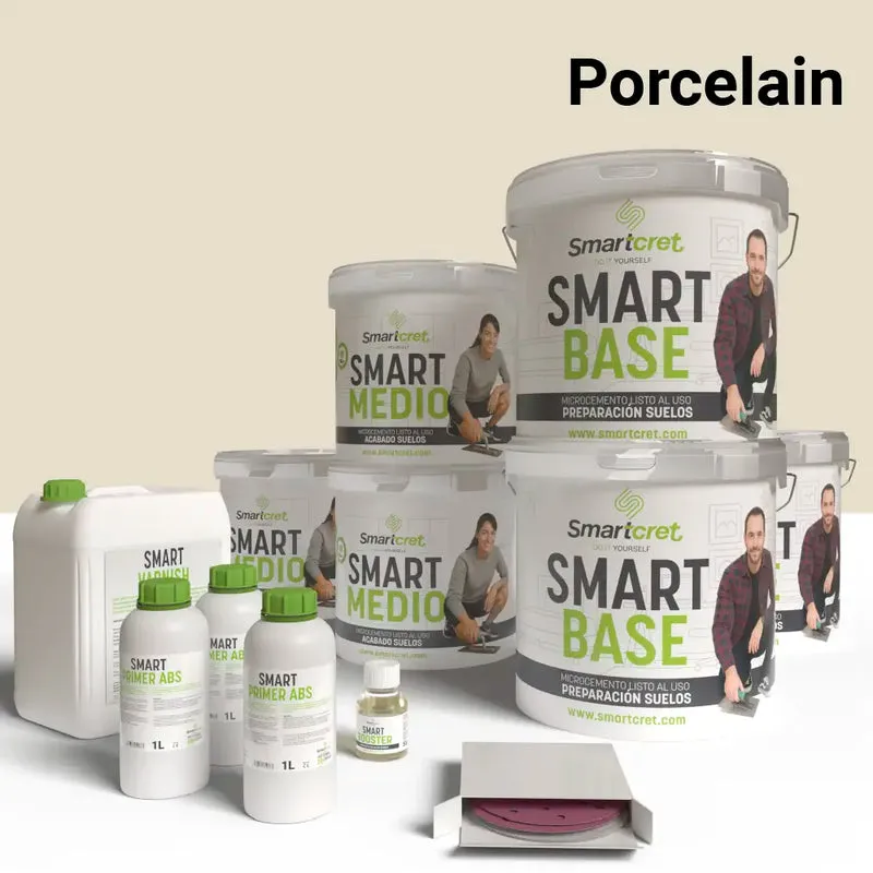Kit de microcemento para suelos y escaleras