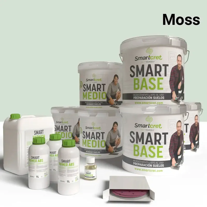 Kit de microcemento para suelos y escaleras