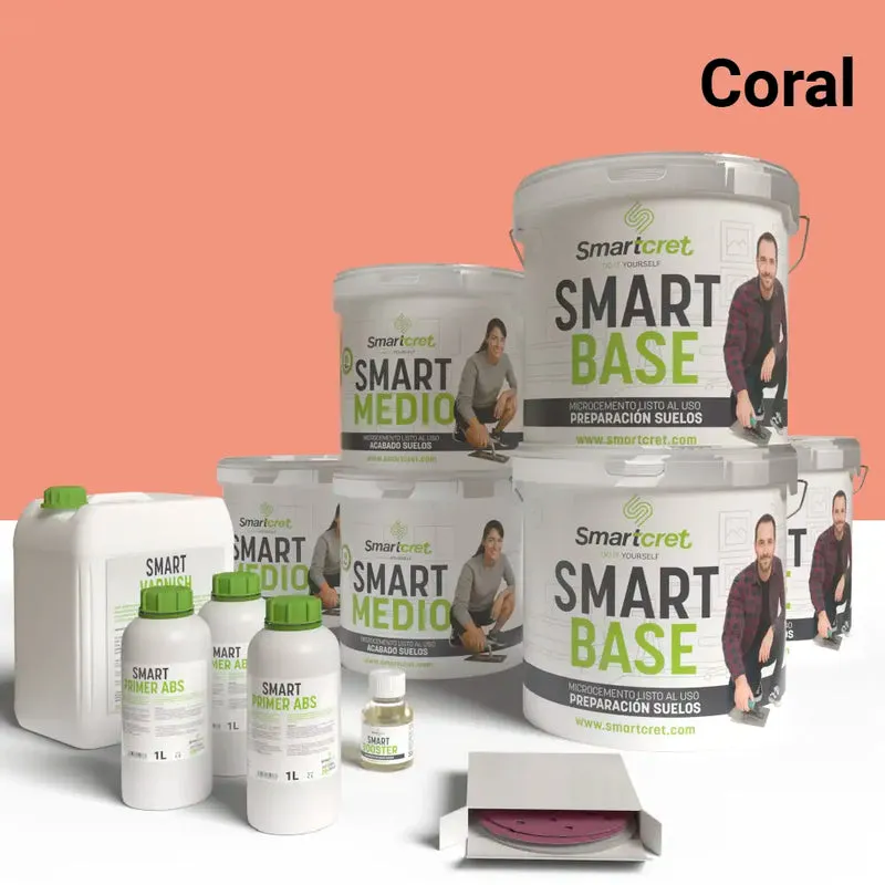 Kit de microcemento para suelos y escaleras